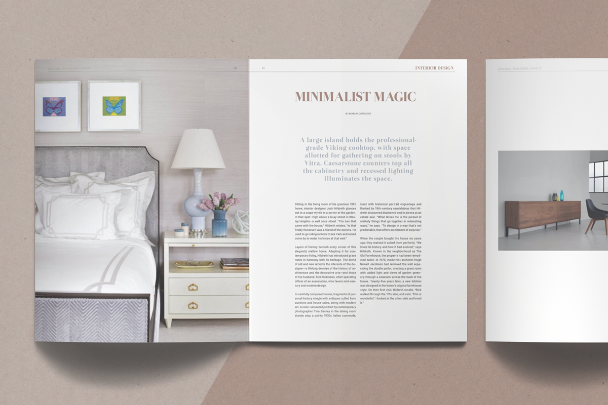 INTERIOR DESIGN Magazine, a Magazine Template by Boris Cupac (Photo 6 of 25)