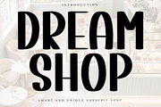 Dream Shop, a Script Font by FreshTypeINK (Thumbnail 1 of 8)