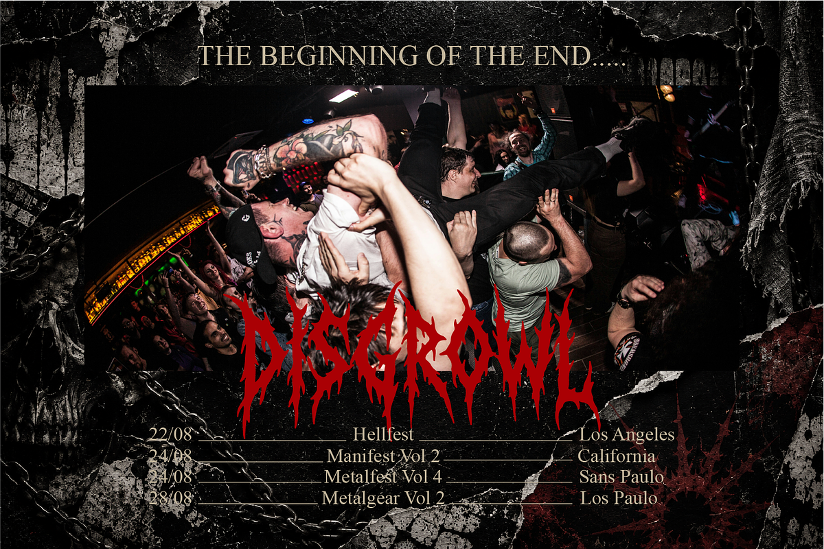 Disgrowl Carnage Death Metal Font, a Blackletter Font by Ronny Studio (Photo 8 of 9)