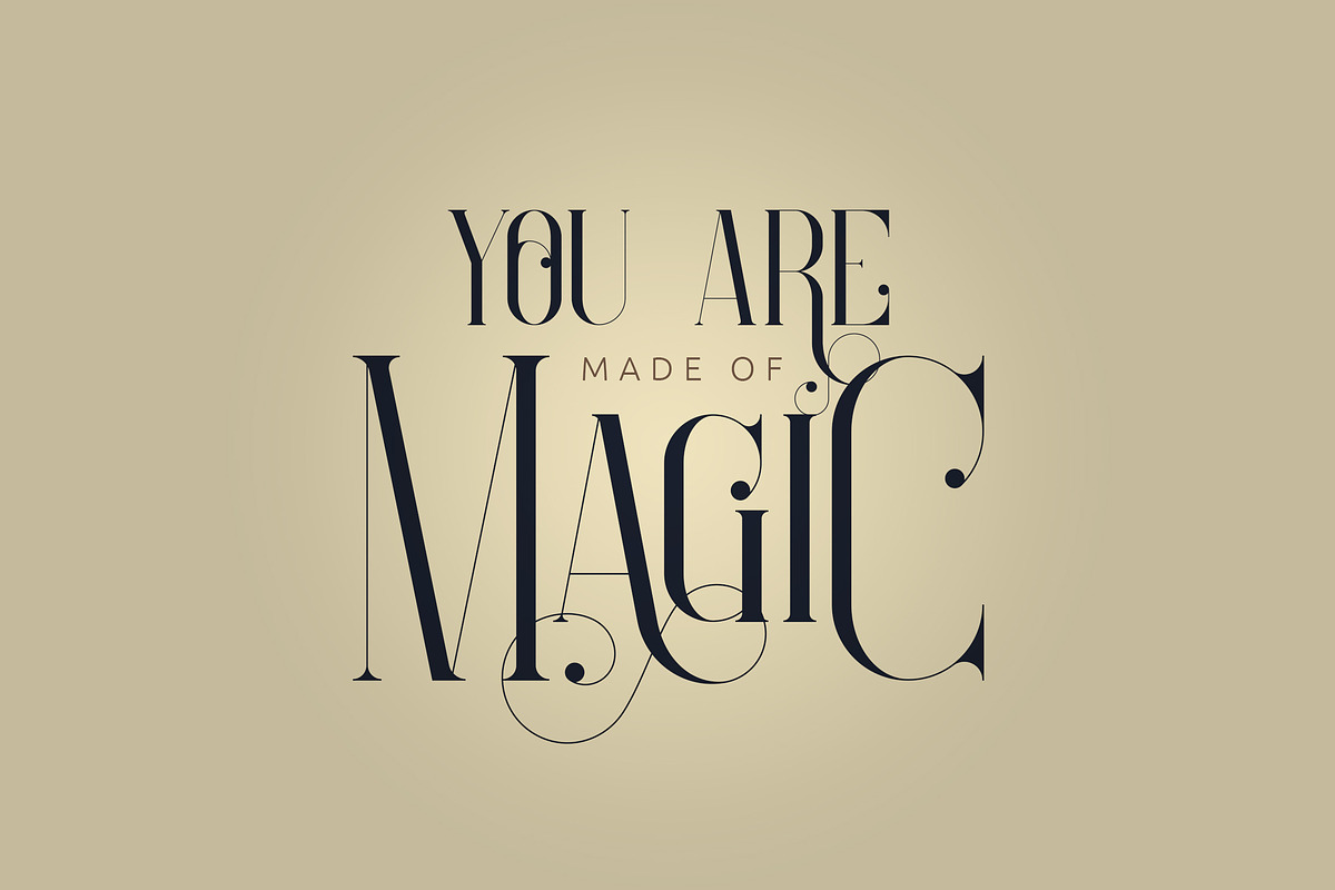 SALE! Enchants - Magical font preview 2