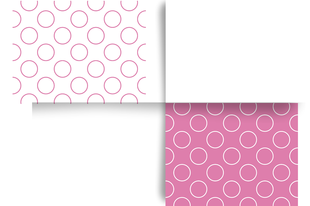 Pink Polka Dot Collection, a Pattern Graphic by Earley Bird Design Studio (Photo 4 of 9)