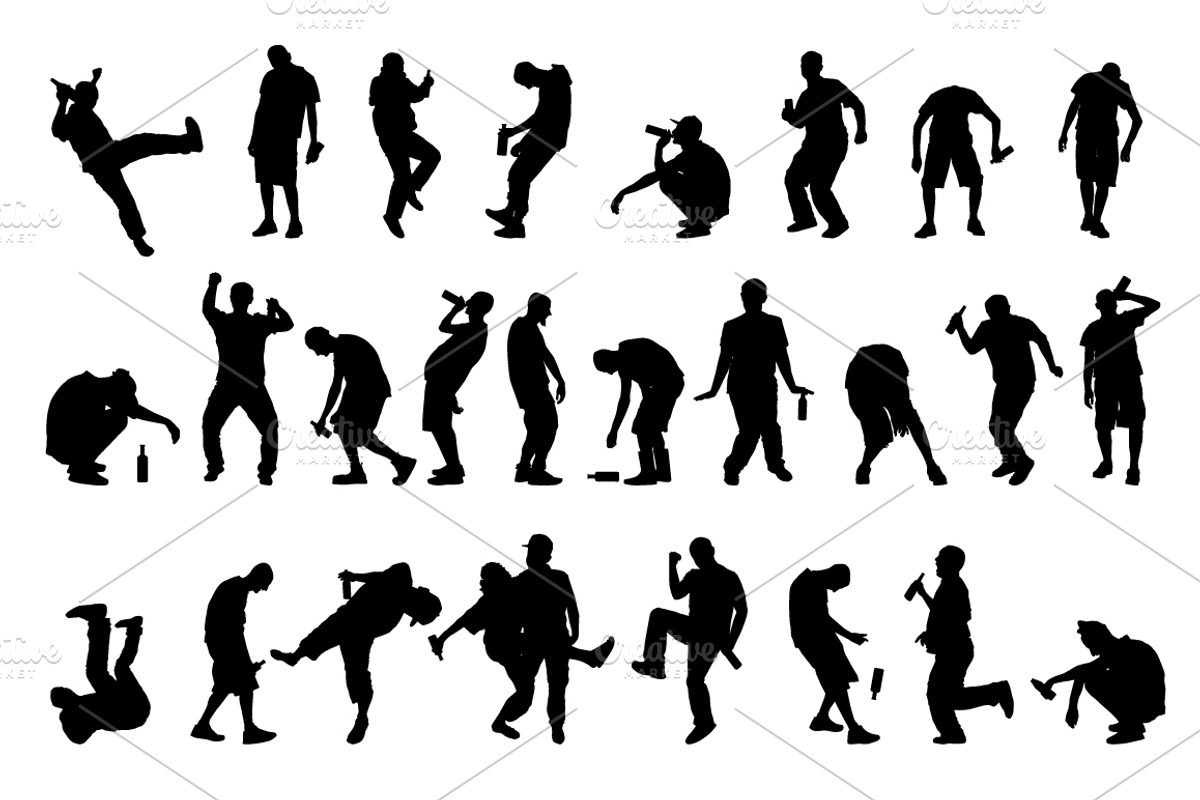 Silhouettes, a Person Illustration by tumbalipum (Photo 11 of 25)