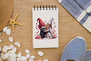 Valentine Wedding Gnome Couple PNG, a Person Illustration by KennedyStudio (Thumbnail 5 of 5)