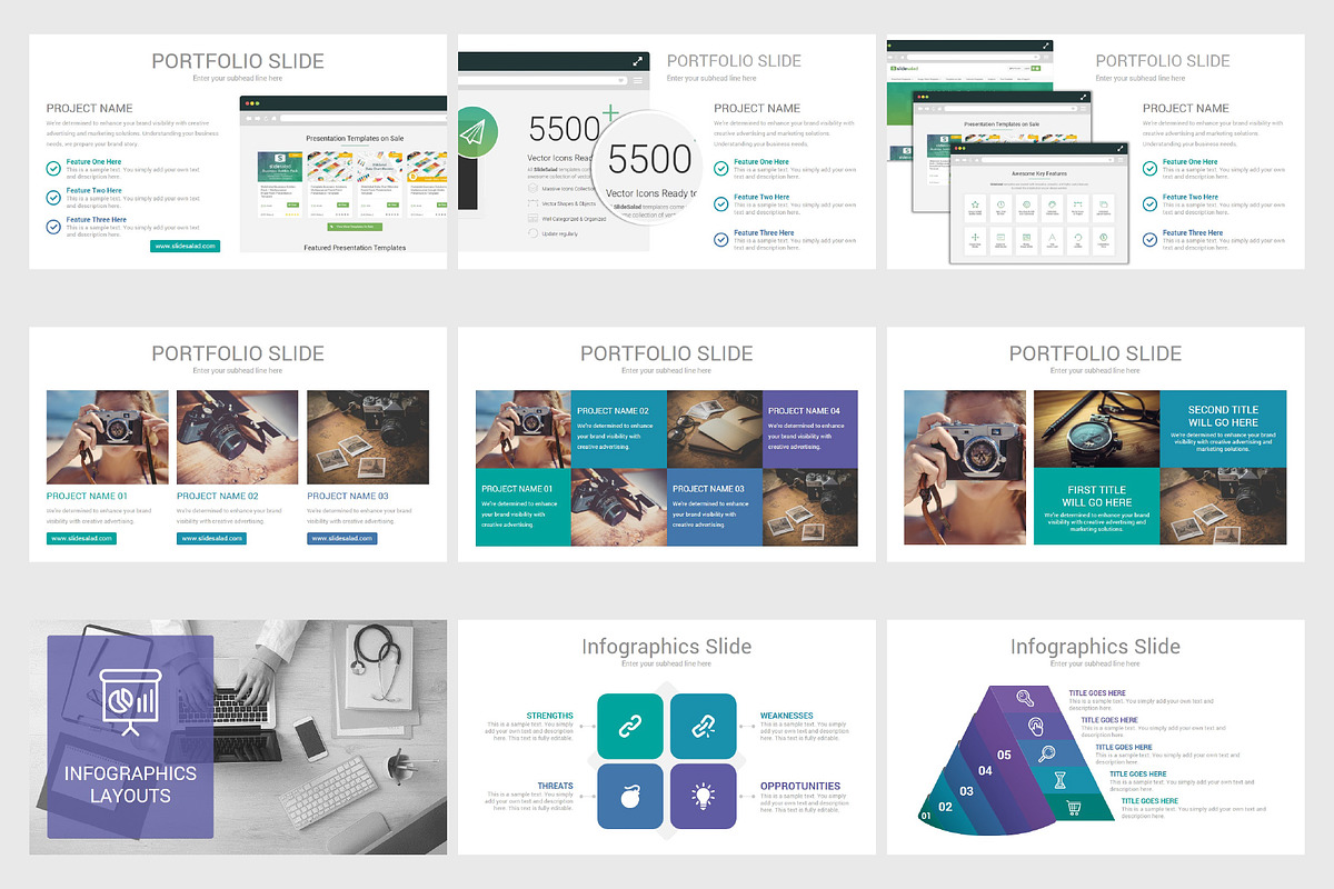 Business Proposal Keynote Template, a Presentation Template by SlideSalad (Photo 10 of 17)