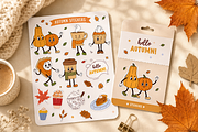 Hand-Drawn Pumpkin & Autumn Bundle, a Seasonal Illustration by Anna Studio (Thumbnail 11 of 11)