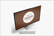 Widescreen Monitor Mockup PSD, a Mockup by Bruno's Shop (Thumbnail 2 of 4)