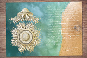 Ocean Scrapbooking Kit, an Illustration by Secret Helper (Thumbnail 6 of 9)