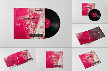 Vinyl Mock-up, a Product Mockup by zippypixelstudio