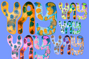 Watercolor Words Clip Art Words, a Decorative Illustration by Eryn Rose Design (Thumbnail 8 of 13)