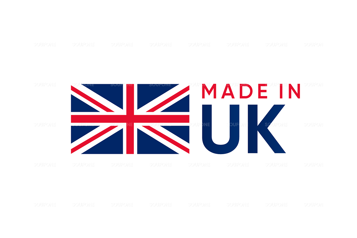 Made in UK Badge Label Bundle, an Illustration by Soufone (Photo 5 of 6)