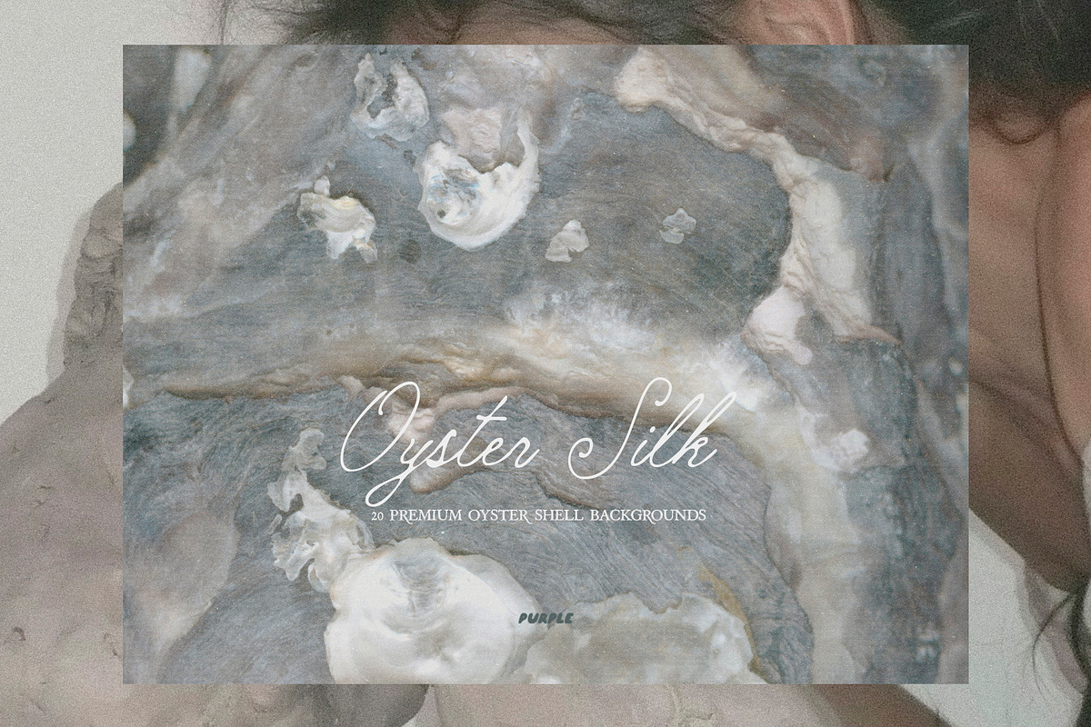 Oyster Silk | Shell Textures, a Background Graphic by Purple (Photo 3 of 8)