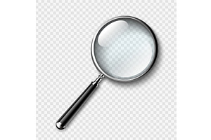 Magnifying Glass Transparency