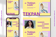 Tekpan Instagram Template, a Social Media Template by Aji Gallery (Thumbnail 10 of 17)