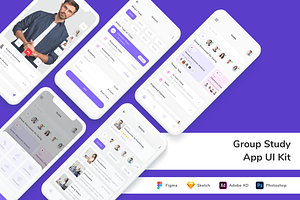 Group Study App UI Kit