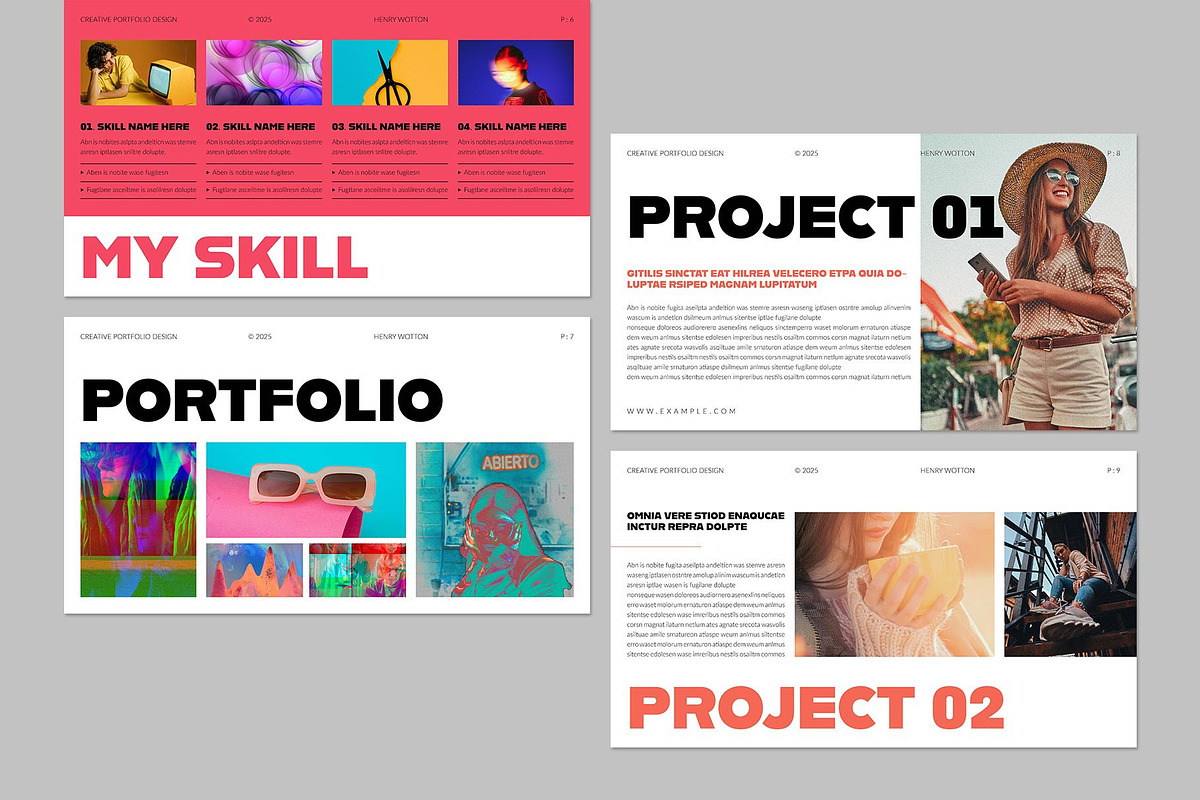 Portfolio Presentation Template, a Presentation Template by ElvinPrint (Photo 6 of 8)