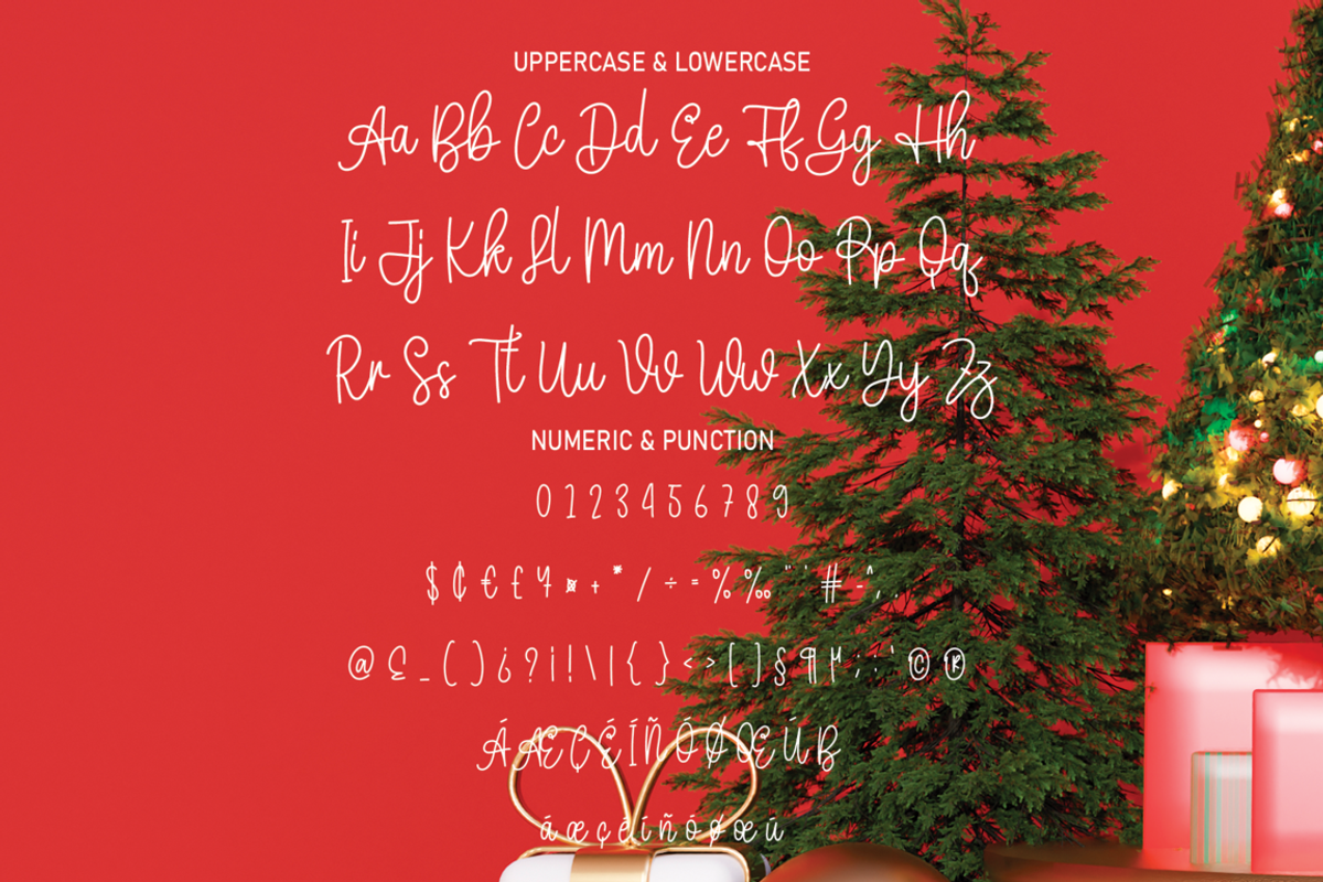 Hey Christmas, a Script Font by Scratchones (Photo 7 of 8)