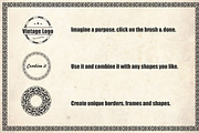 Renaissance pattern brush set, a Brush Add-On by Piro Concept (Thumbnail 3 of 3)