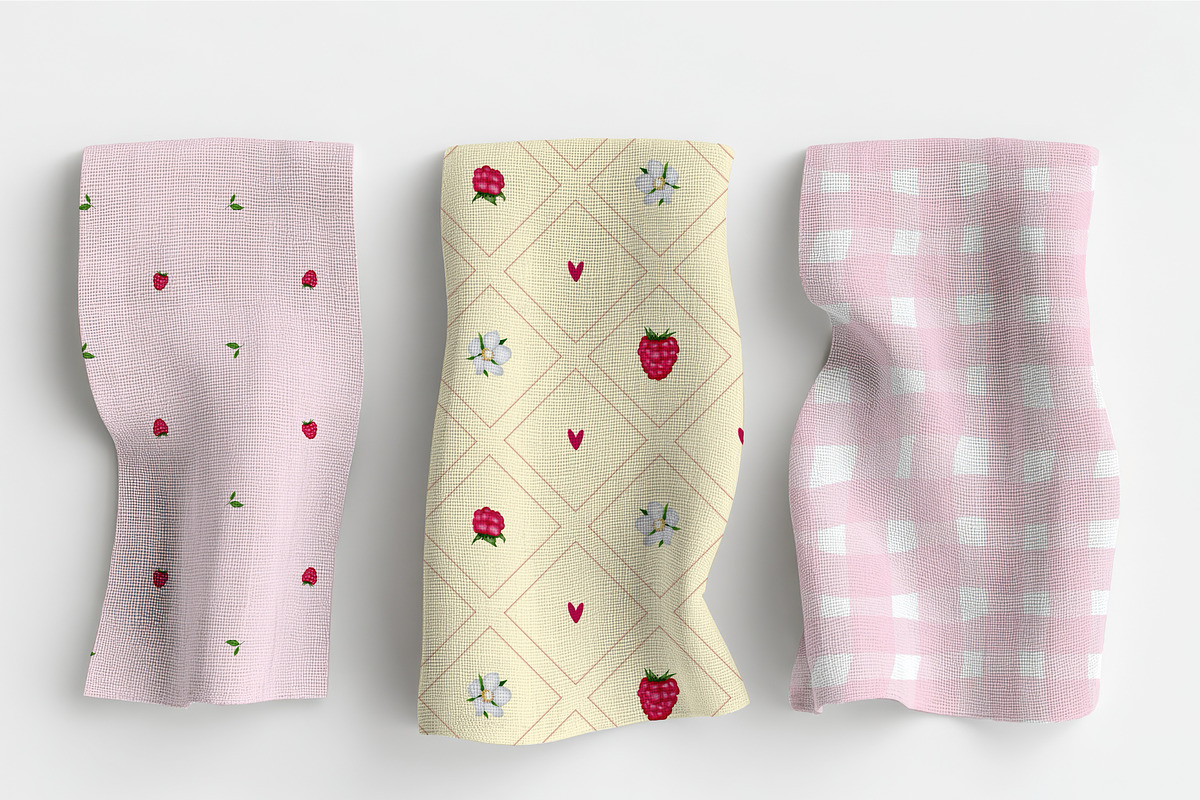 Fruit & Berry Seamless Pattern Pack, a Pattern Graphic by ZabolotnaArt (Photo 4 of 7)