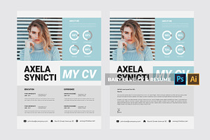 Baby Blue CV & Resume