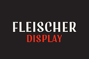 Fleischer Display, a Script Font by LM Type (Thumbnail 1 of 8)
