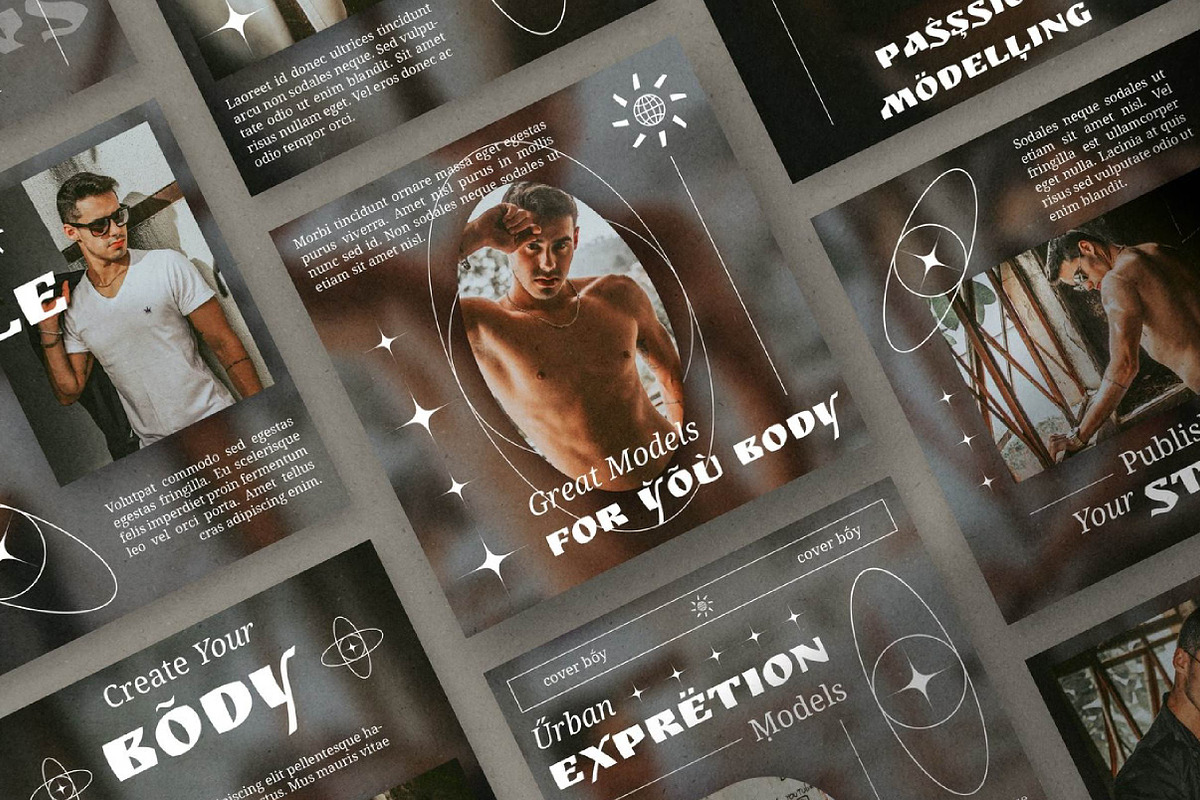 Instagram Template, a Templates & Theme by fashionaddict (Photo 3 of 9)