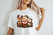 Christmas Camo Character Trio PNG, a Seasonal Illustration by Craft Nest (Thumbnail 2 of 6)