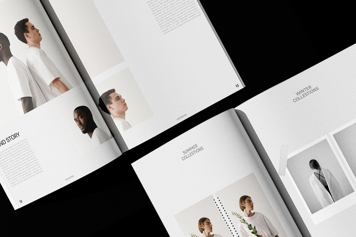 Minimalist Lookbook Magazine, a Magazine Template by Templeste (Photo 10 of 10)