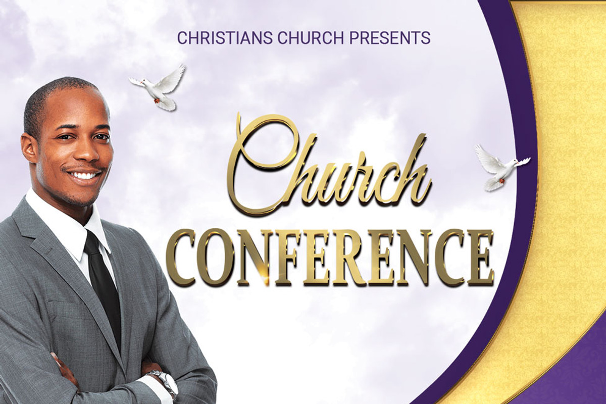 Church Conference Flyer Poster, a Flyer Template by Artolus (Photo 3 of 3)