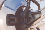 Sci Fi QuadCopter 3d model vray, a Cars & Vehicle 3D Model by konstantin.ermolaev (Thumbnail 4 of 7)