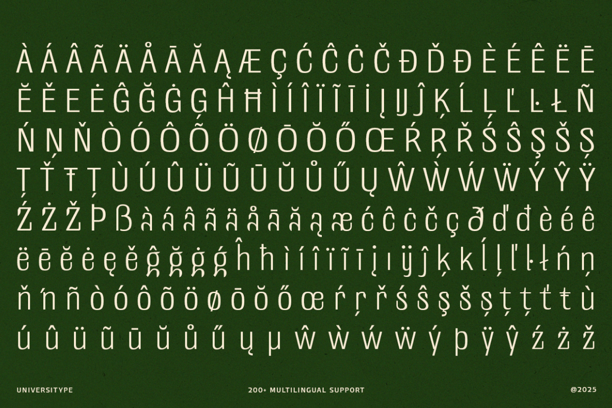 UT Doangs - An Ornament Display Font, a Sans Serif Font by Universitype (Photo 13 of 15)