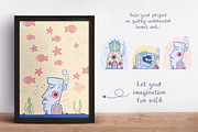 Cute Nautical Creatures and Elements, an Object Graphic by Good Stuff No Nonsense (Thumbnail 5 of 5)