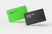 Grid- Business Card Mockup, an Advertising Mockup by Templeste (Thumbnail 1 of 2)
