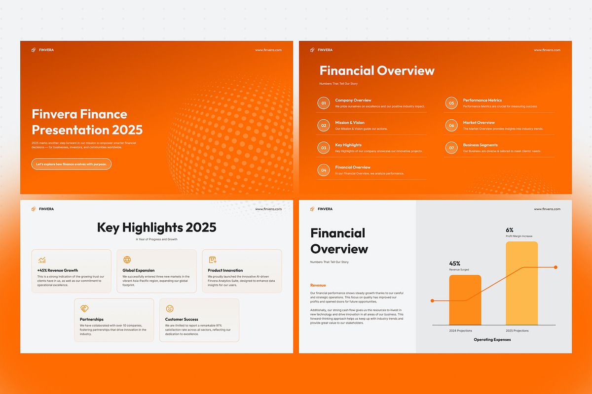 Finance Pitch Deck Powerpoint preview 4