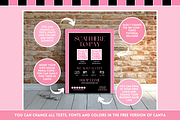 Black & Pink Scan to Pay Sign, a Flyer Template by SunshineStudioBoutique (Thumbnail 4 of 11)