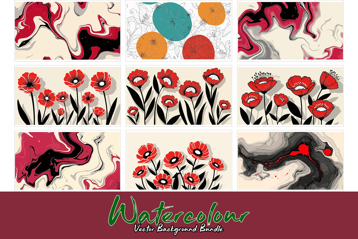 Abstract liquid ink swirl background, a Background Graphic by Sofia's Fashion (Photo 2 of 5)