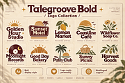 Talegroove Bold – Retro Serif Font, a Serif Font by Designertale (Thumbnail 5 of 10)