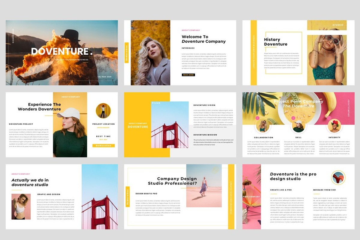 Doventure – Creative PowerPoint, a Presentation Template by arizkycreative (Photo 2 of 5)