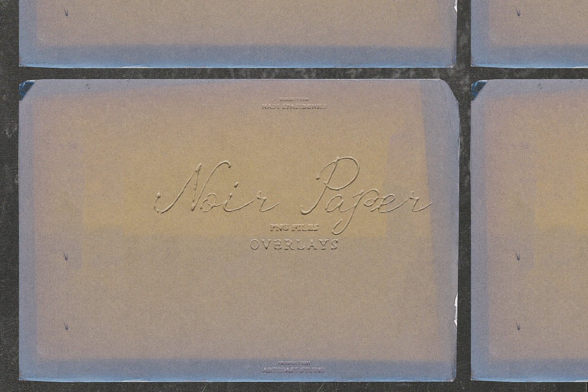 Noir Paper Overlays, a Texture Graphic by nadispasibenko (Photo 1 of 9)