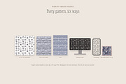 Sun, Moon & Stars Seamless Patterns, a Pattern Graphic by The October Creative (Thumbnail 9 of 12)