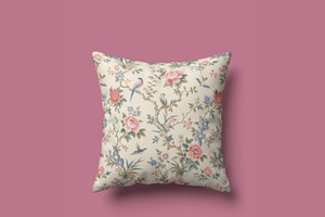 Chinoiserie Botanical Pattern