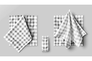 An empty and checked handkerchief, a Food & Drink Photo by ZinetroN