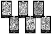Fantasy Tarot cards, a Decorative Illustration by Samiramay (Thumbnail 10 of 15)