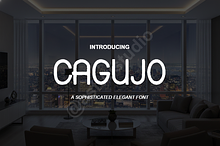 "Cagujo" | Modern Luxury Serif Typef