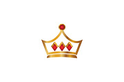 20 Logo Crown Templates Bundle, a Branding & Logo Template by Friendesigns (Thumbnail 8 of 21)