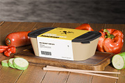 Food Container Mockup, a Cups & Container Mockup by Artnivora.Std (Thumbnail 1 of 3)