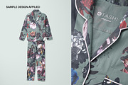 Long Sleeve Pajama Set Mockup, a Shirt Mockup by creatsy5 (Thumbnail 4 of 10)