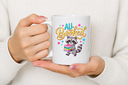 Cute Raccoon School PNG, a Seasonal Illustration by Canvas Craft (Thumbnail 4 of 5)