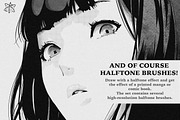 Manga Box, 30 Procreate Brushes, a Brush Add-On by Nuclear Brushes (Thumbnail 2 of 6)