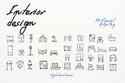 Interior design illustrations, a Decorative Illustration by paperinsun (Thumbnail 3 of 5)