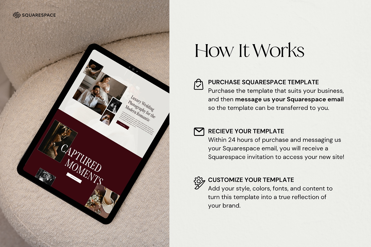 Squarespace Photographer Website, a Squarespace Template by Breah Designs (Photo 7 of 10)
